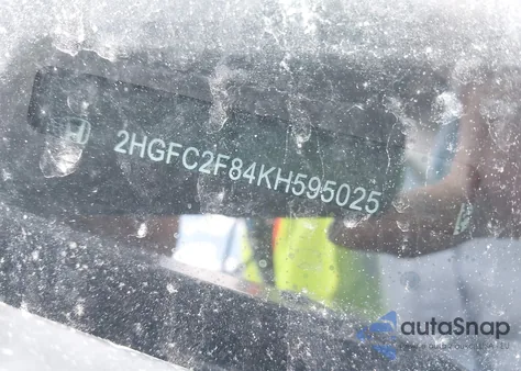 2019 Honda Civic Sport из США, поврежденный, VIN 2HGFC2F84KH595025